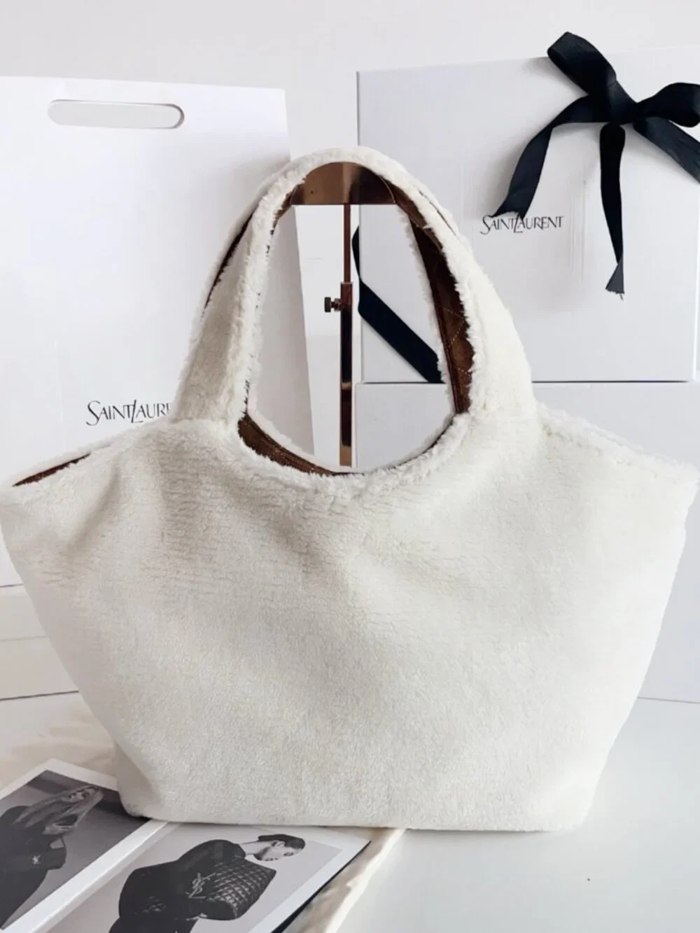 Saint Laurent Icare Small Shopping Bag